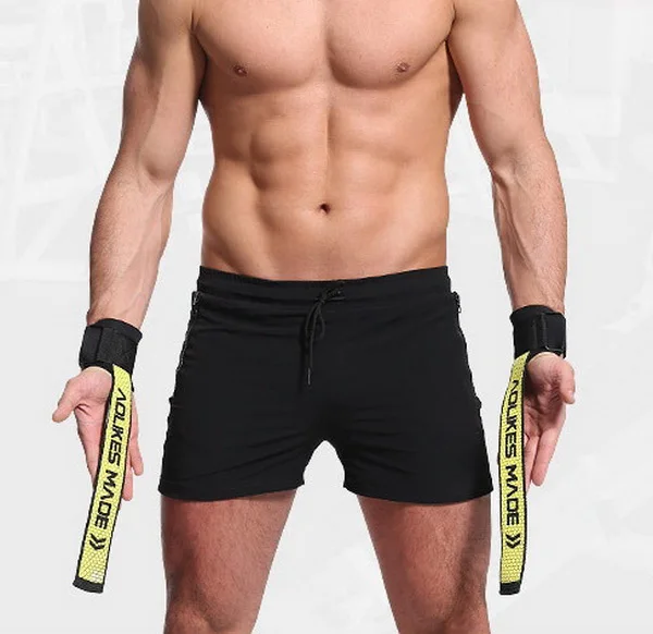 Latest upgrade style 1 пара анти-скольжения фитнес-запястье гвардии обертывания Crossfit Спорт браслет веса рук лямки тренажерный зал для гантели штанга фиксатор запястья бинты кистевые - Цвет: Latest upgrade style
