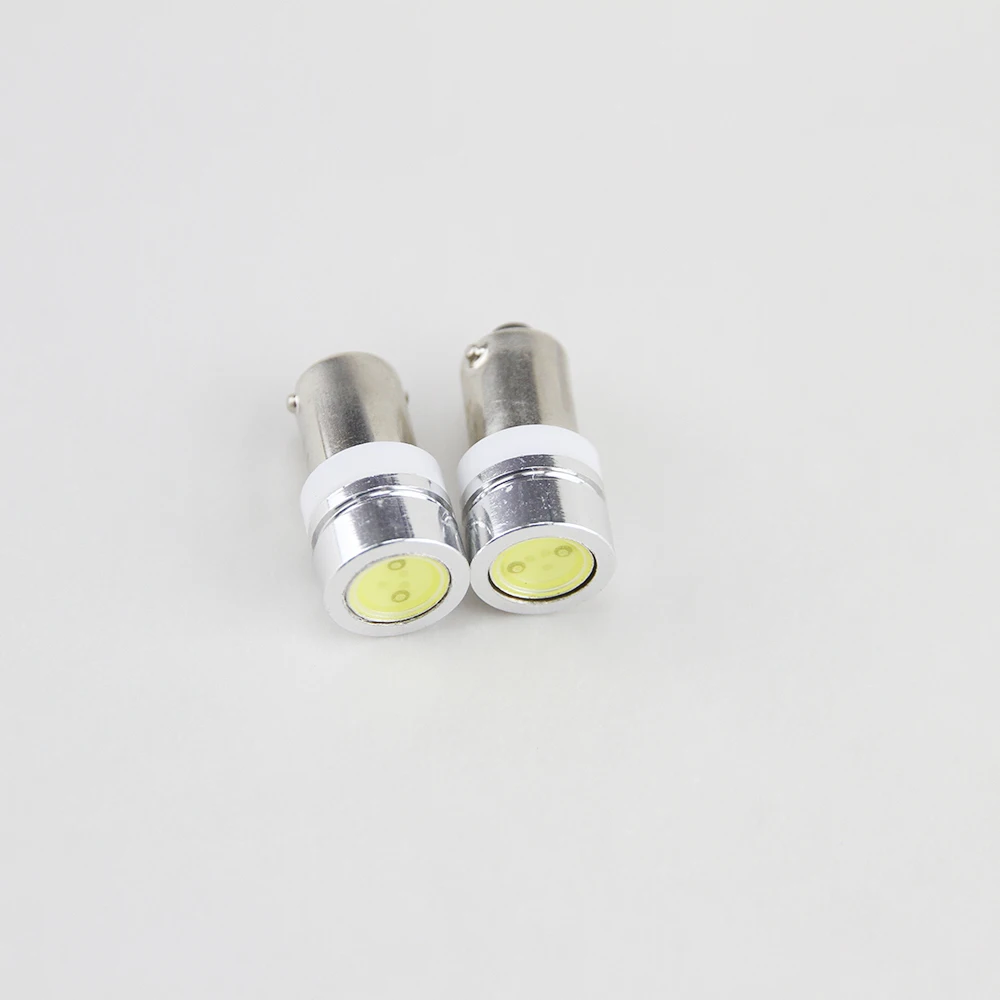 10 шт. лидер продаж BA9S 434 T4W 1 Вт COB LED Автомобильный интерьер освещение для чтения