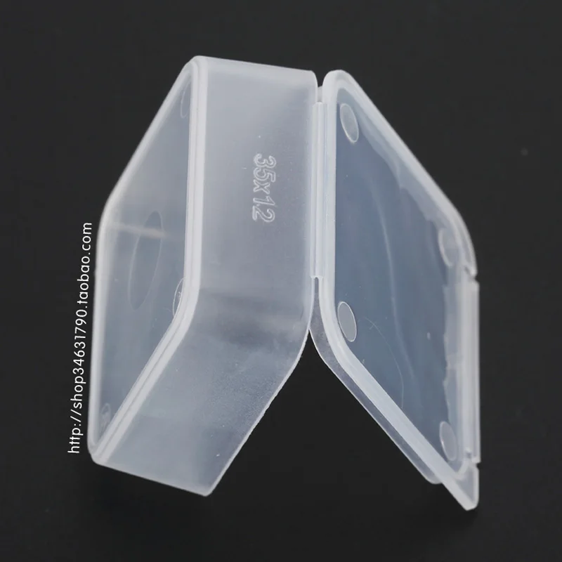 Бесплатная доставка прозрачные пластиковые маленькие квадратные коробки