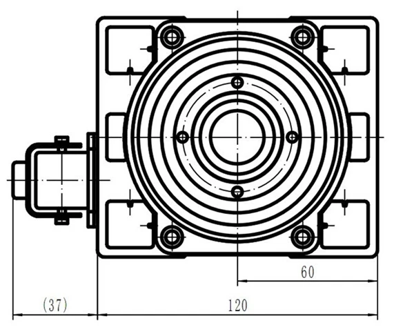 6HP 4.5KW 18000 об/мин ER32 квадратный деревообрабатывающий двигатель шпинделя