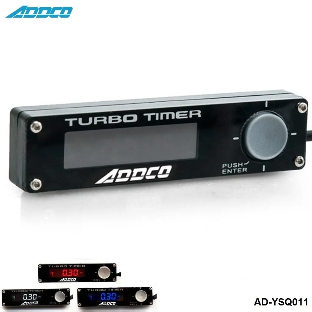 ADDCO Гоночный Автомобиль Turbo Таймер Счетчик 3 цвета в одном светодиодный е для