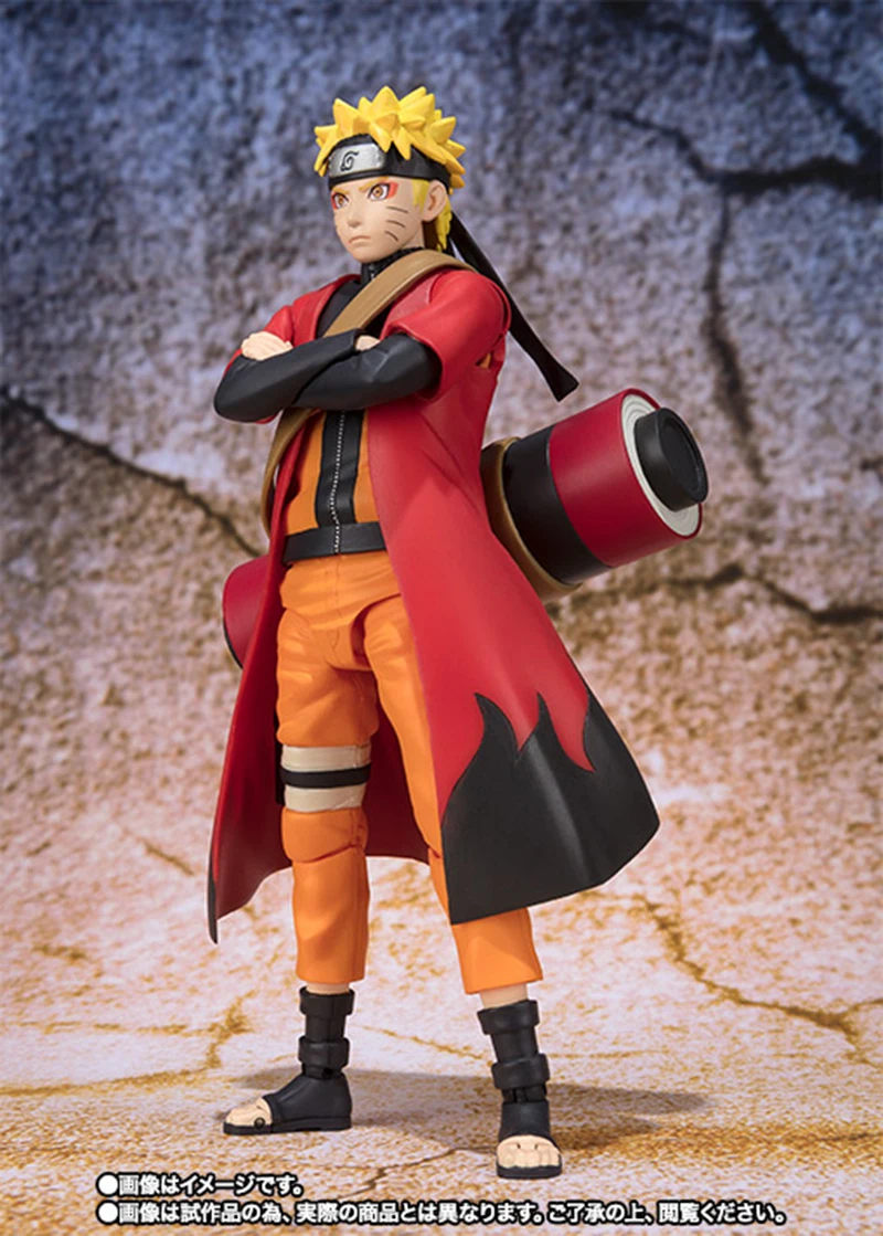 CMT Оригинальные BANDAI Tamashi Наций Наруто S. H. Figuarts СВЧ Узумаки Sennin режим фигурки аниме