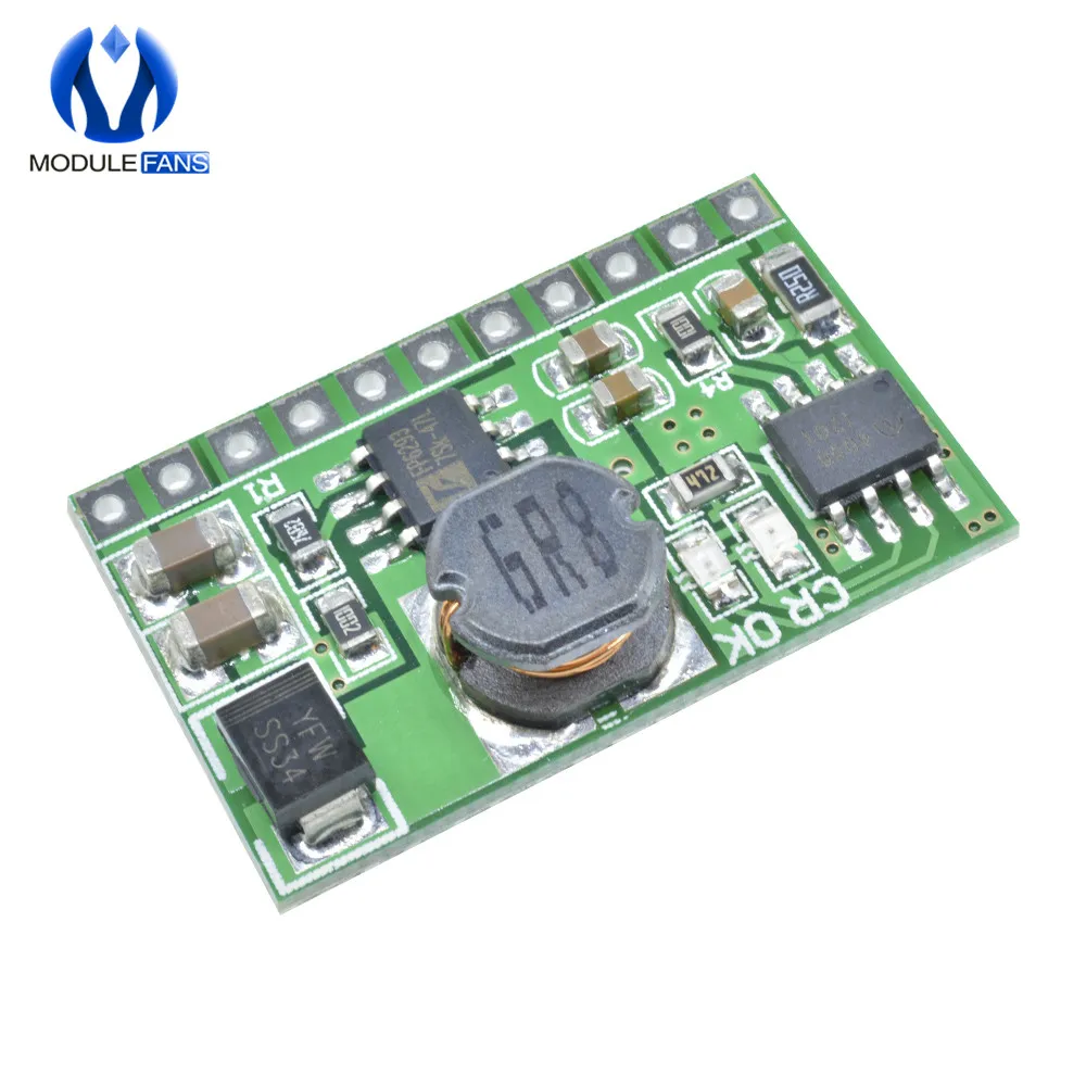 5V 2.1A из UPS мобильный Мощность Diy доска Зарядное устройство Step Up DC повышающий