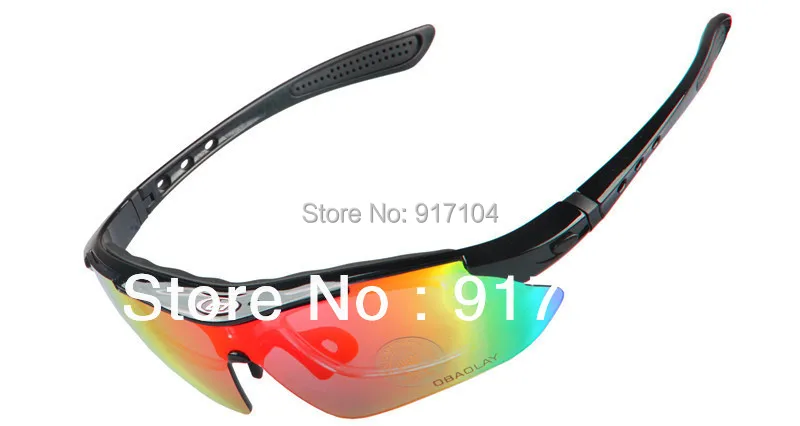 Качественные Поляризованные спортивные солнцезащитные очки мужские для