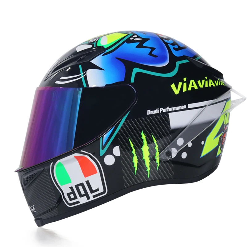 Dql мотоциклетный шлем для мужчин езды на автомобиле четыре сезона крутой