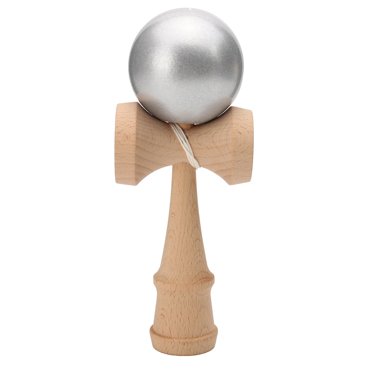 Silver Древесина бука Дракон шар Kendama игрушки Умелые жонглирование игры для детей и взрослых меч мяч снятие стресса игрушки подарки на день рождения - Цвет: Silver