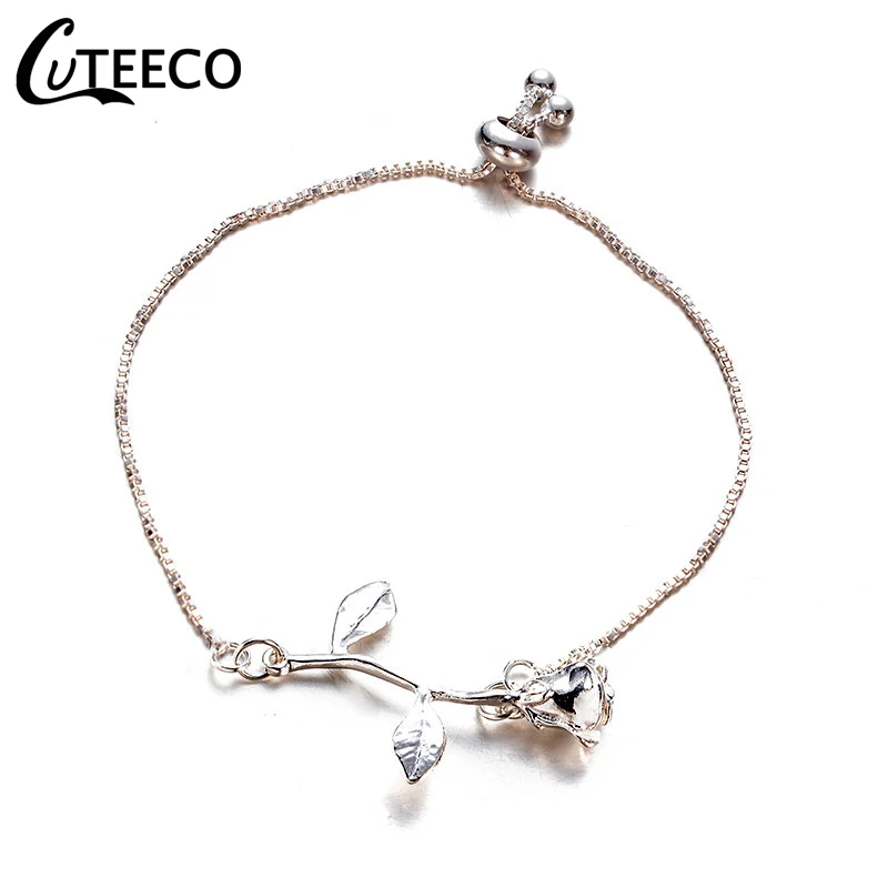 CUTEECO европейские модные женские Подвески браслет кубического циркония бренд браслет Бесконечность Браслеты для женщин ювелирные изделия подарок