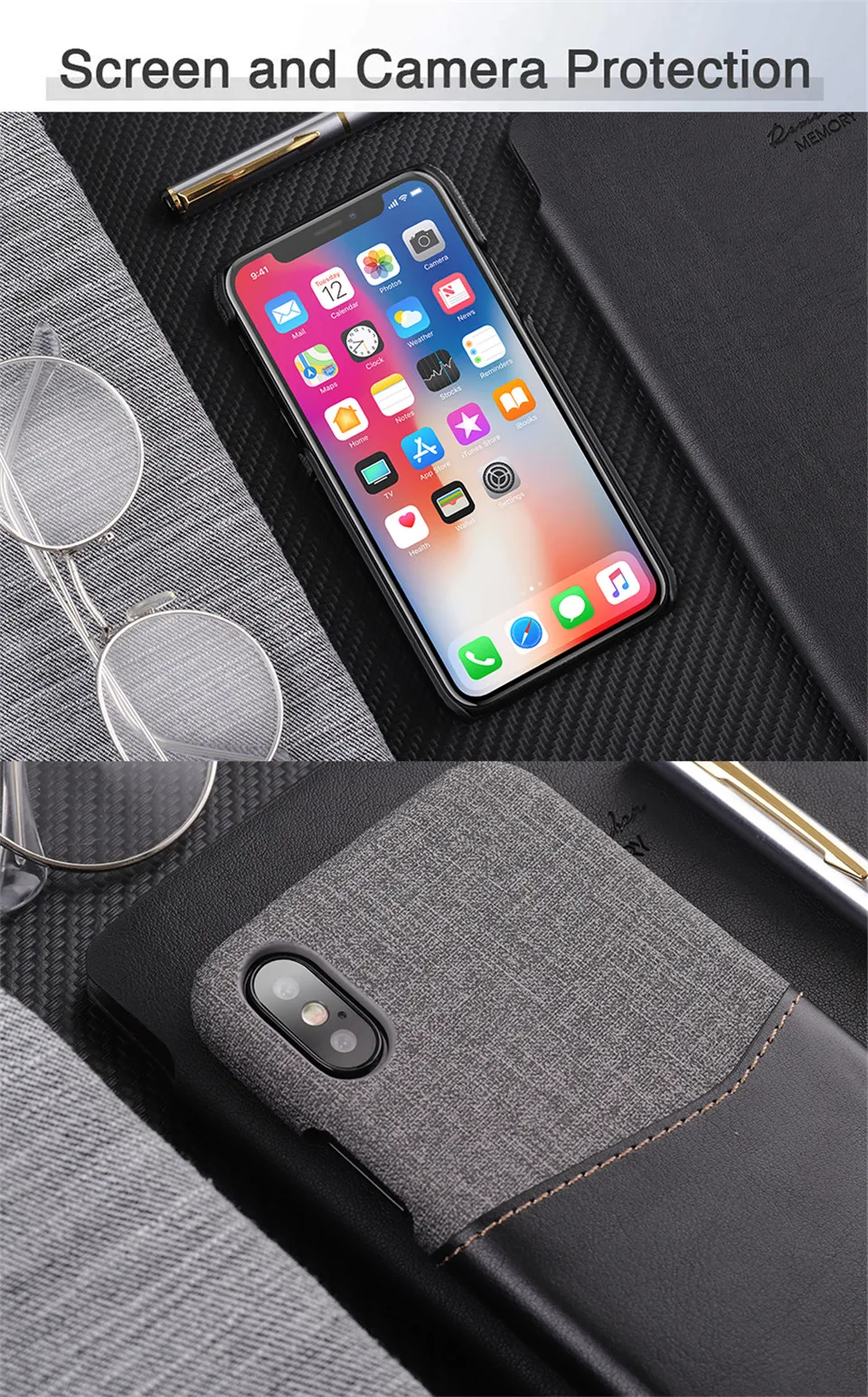 Чехол-кошелек для IPhone Xs Max XR X 8 7 Plus 11 pro max 11pro из мягкой ткани+ PU кожаный чехол для карт с ID кредитный держатель для карт Etui