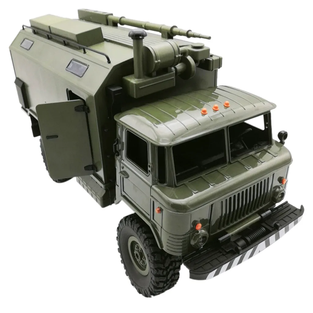 WPL B24ZH 1:16 2 4G 4WD RC автомобиль военный грузовик внедорожник рок трек RTR зеленый