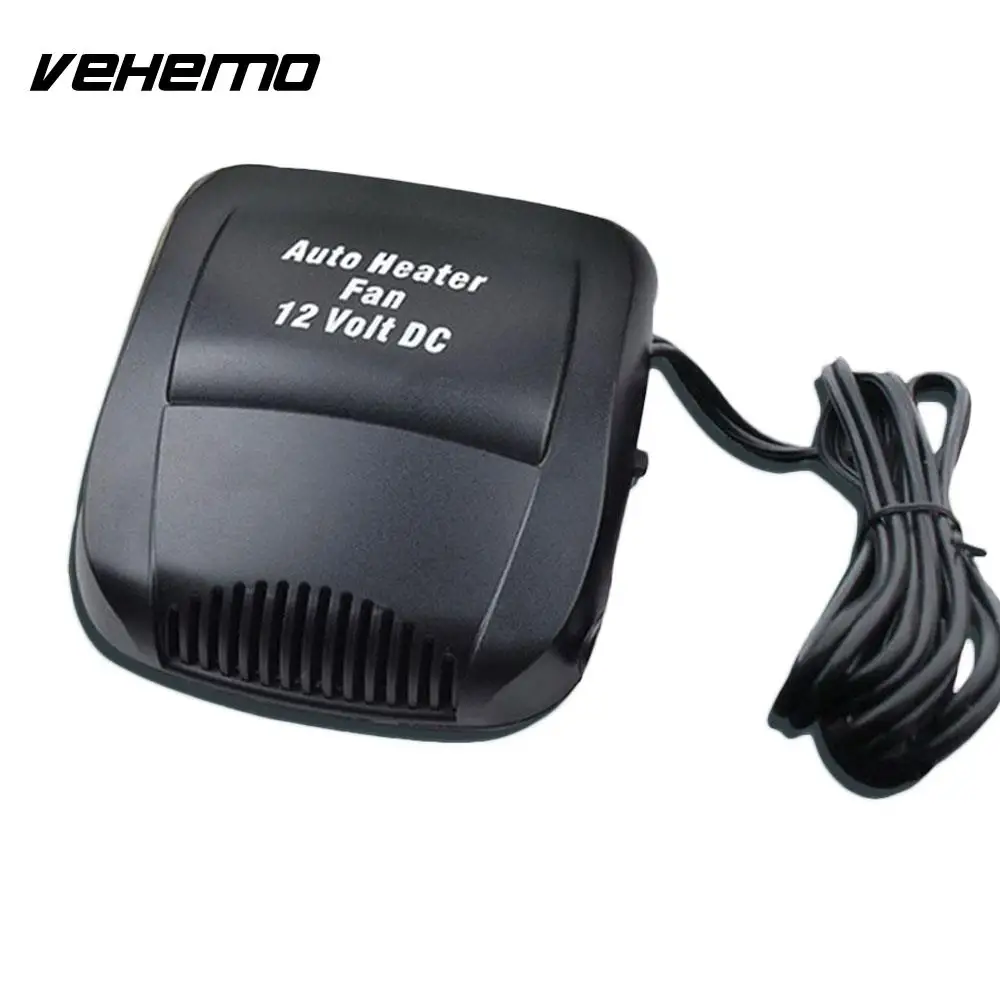Vehemo DC 12V Black Demister Automobile Defroster Heater Fan Quick-Heating Cooler Electric Snow Melter | Автомобили и мотоциклы