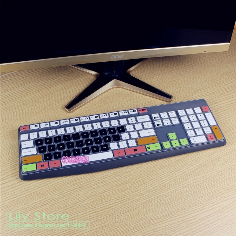 Силиконовый чехол для Logitech Mk235 K235 K375S механическая беспроводная клавиатура с