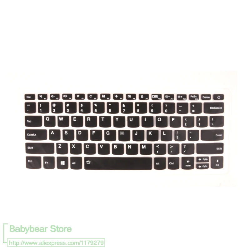 Силиконовая защитная накладка на клавиатуру для ноутбука Lenovo Ideapad 320 14Isk 320S 14Ikb 14Ikbr