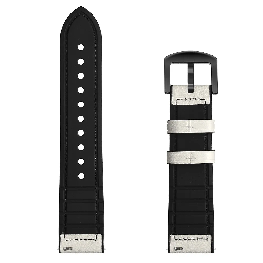 Colorful Retro Leather WatchBand Wrist Straps Bracelet for Huami Amazfit Bip Youth watch 20mm | Электроника
