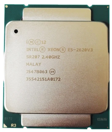 Оригинальный процессор Intel Xeon E5 V3 6 ядер 2 40 ГГц 15 Мб 5 Вт 22 нм 2620V3 3 4 8 3|intel xeon|xeon e5xeon e5