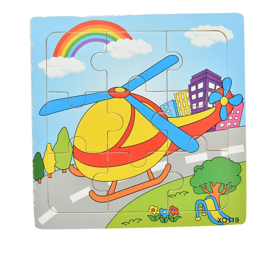 Обучающие Развивающие игрушки Pizies 3D деревянные пазлы для детей детские игры