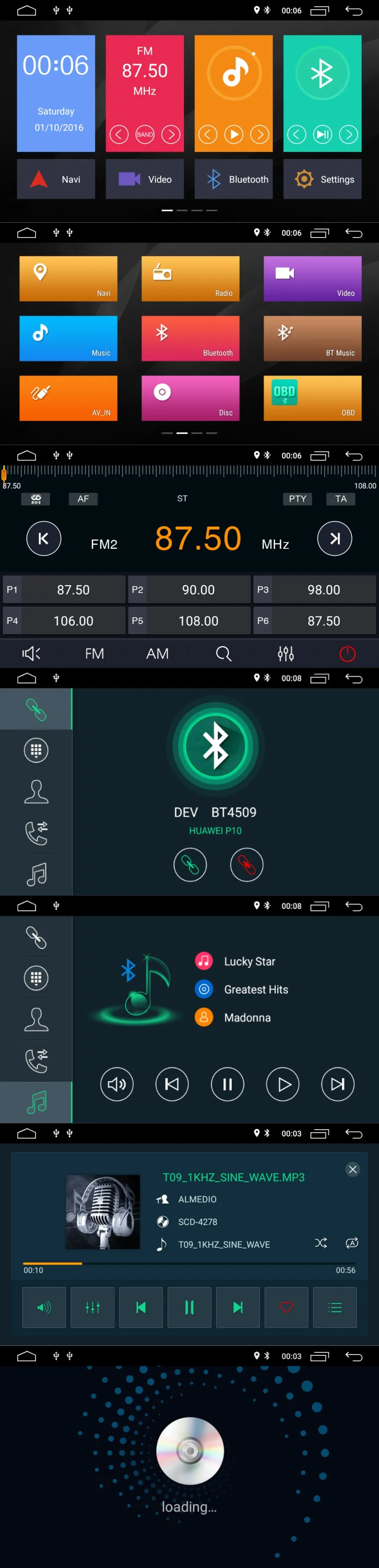 Navirider gps Bluetooth стерео android 9,1 Автомобильный мультимедийный для hyundai I30 Авто AC 2008-2011 навигационный автомобильный Радио+ рамка+ камера