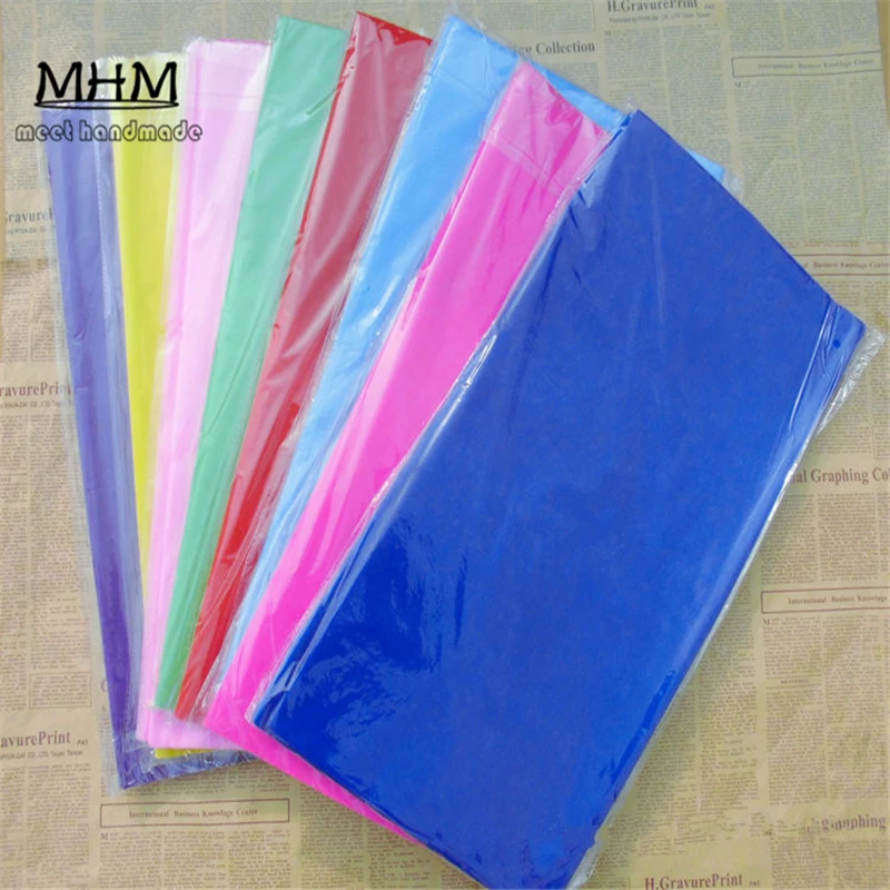 35 листов папиросной бумаги обертывания волокна текстуры накидки с цветочным