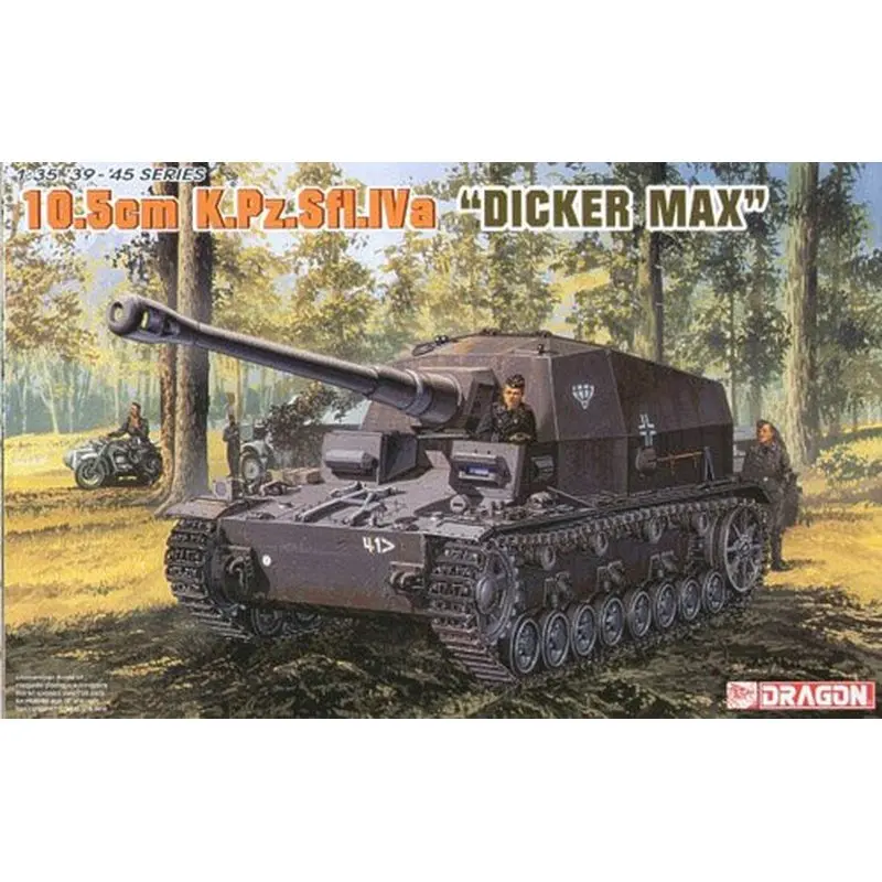 Набор моделей DRAGON 6357 1/35 10 5 см K. Pz. Sfl. IVa &quotDicker Max&quot|Наборы для сборки моделей| |