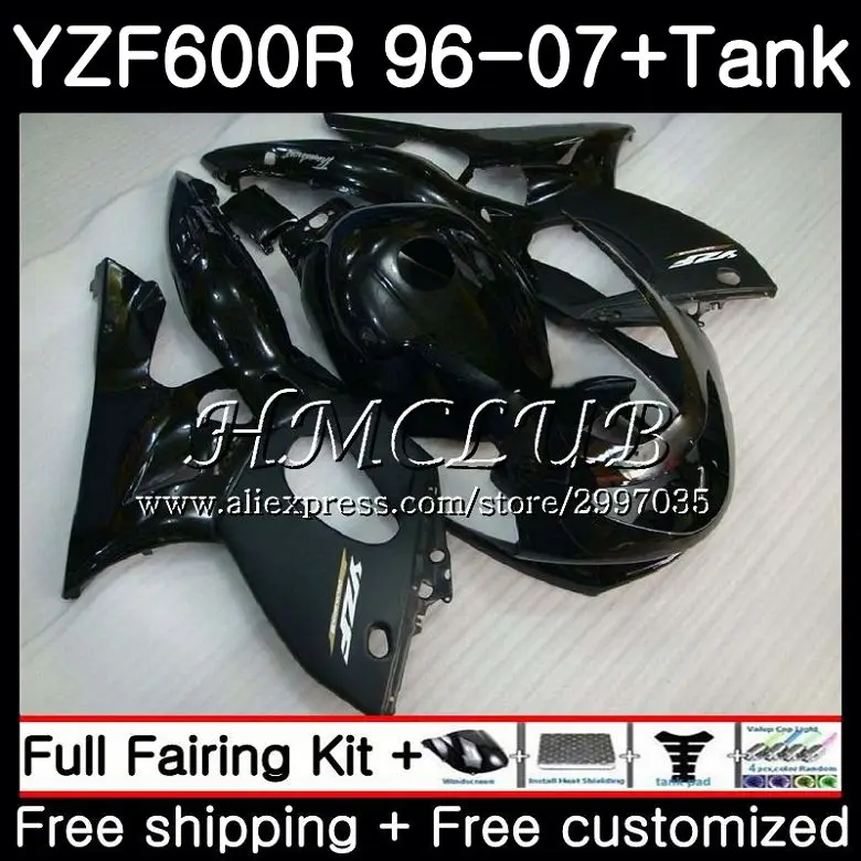 

Корпус для YAMAHA YZF600R Thundercat 2002 2003 2004 2005 2006 0HC.15 YZF-600R YZF 600R 02 03 04 05 06 07 обтекатель со склада черный