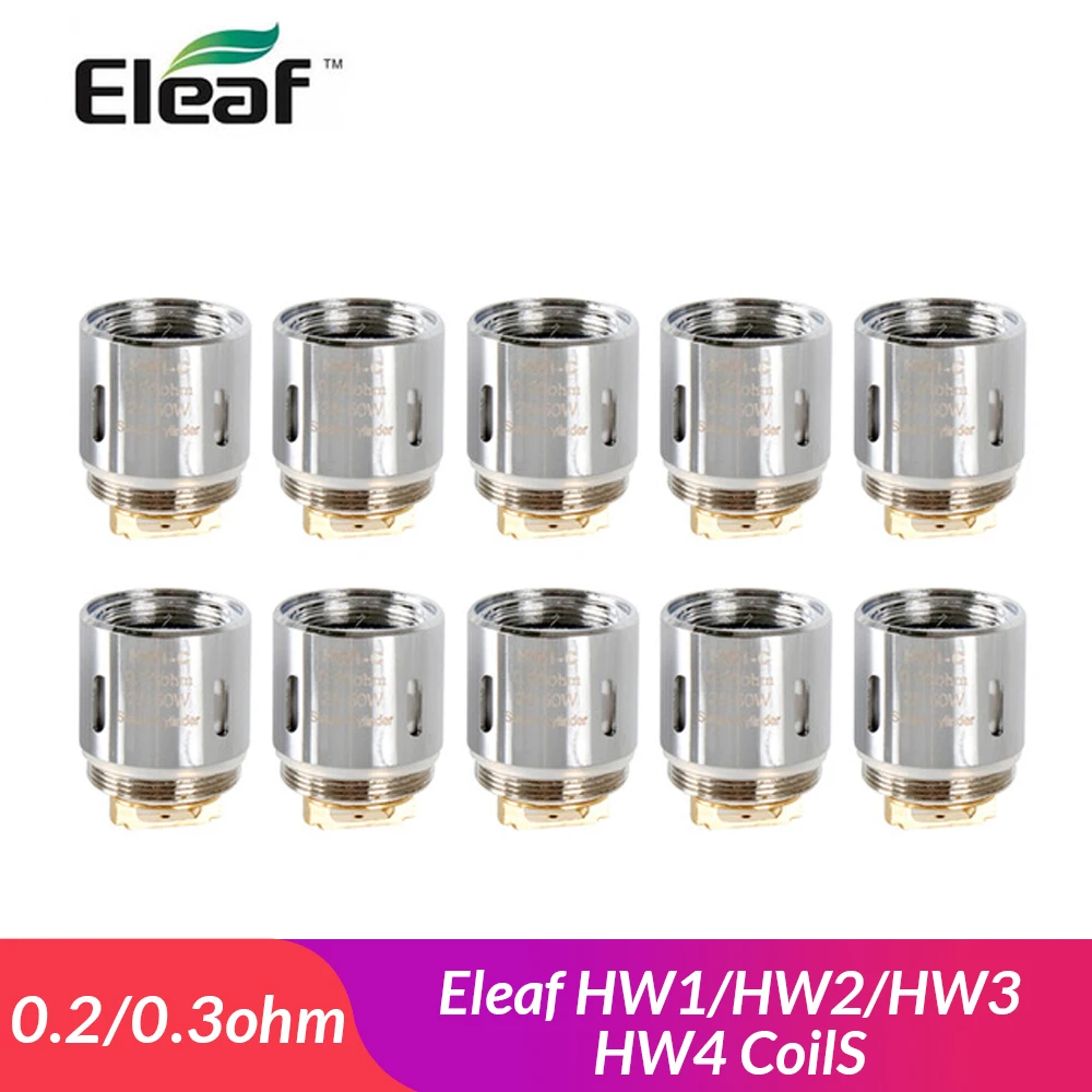 Оригинальная катушка серии Eleaf HW 10 шт. HW1 / HW2/ HW3/HW4/головки для электронных сигарет