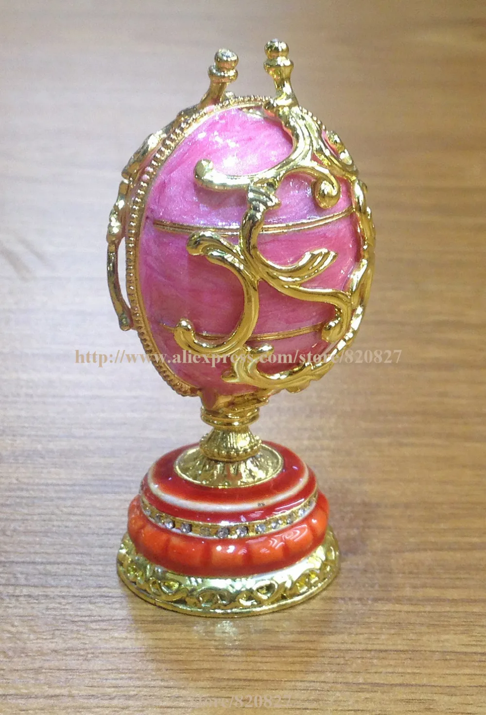 Пасхальное яйцо faberge коробка для безделушек ювелирных изделий хранения
