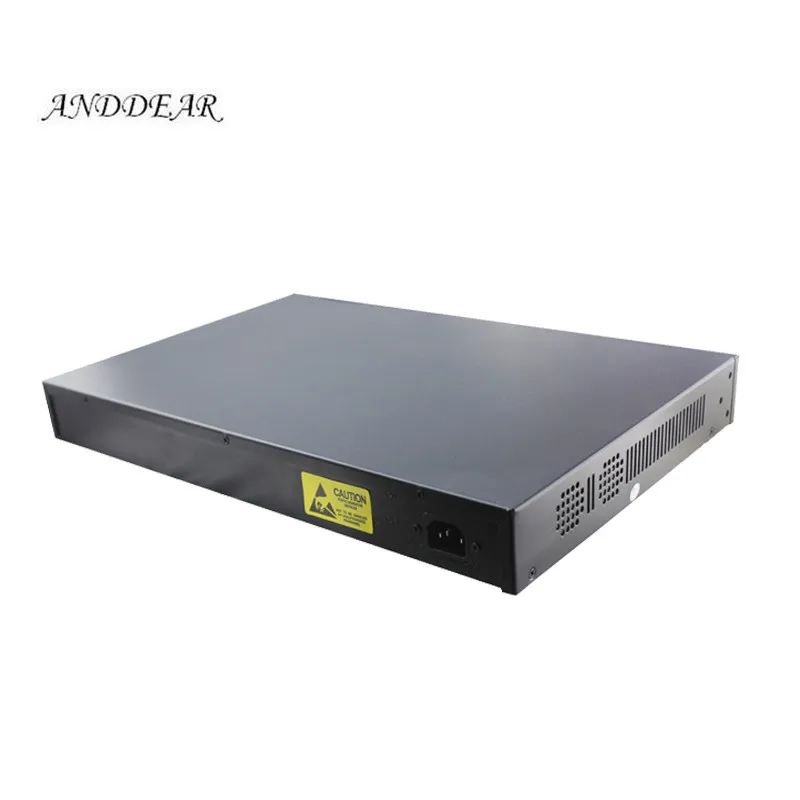 PO power pin IEEE802.3af/at активный poe коммутатор 24 порта 1U 19 &quotrack mount Электропитание сеть 400