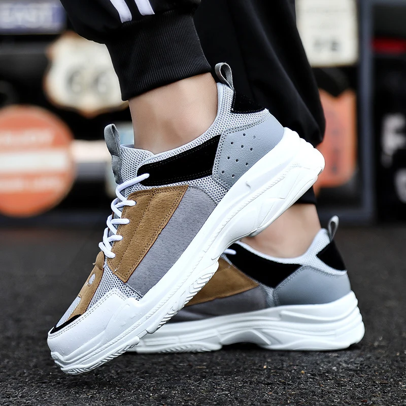 

Men's Fashion Casual Shoes Luxury Brand High Quality Breathable Soft Sneakers Footwear Male Adult Leisure Tenis Masculino Adulto