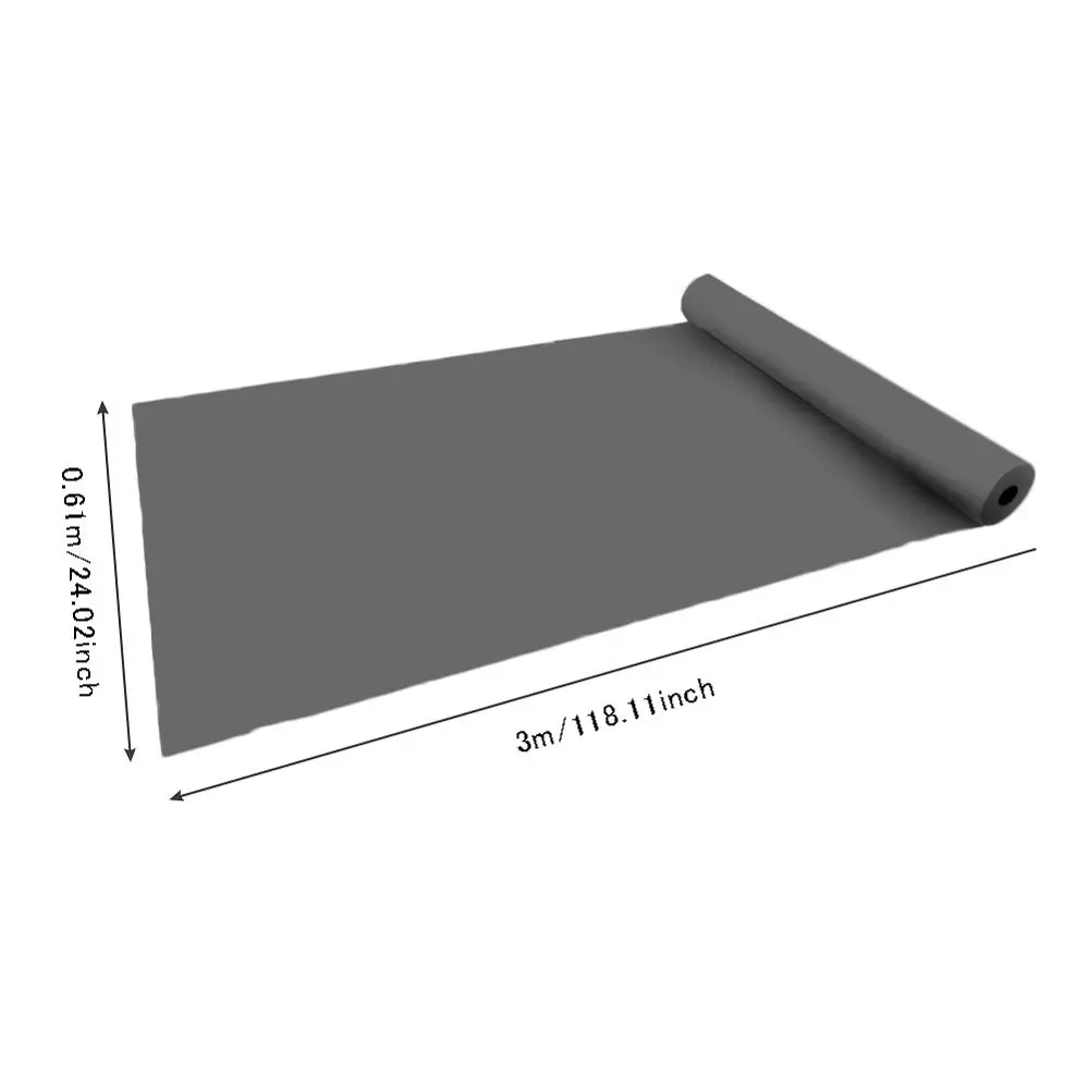 

Matte Plain Thick Self-adhesive PVC Wallpaper Living Room Bedroom Solid Color Retro Stickers 0.61*3m