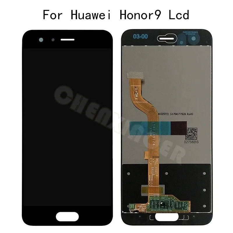 Huawei Honor 9 ЖК дисплей + сенсорный экран для дигитайзер сборка Замена honor9 5 15