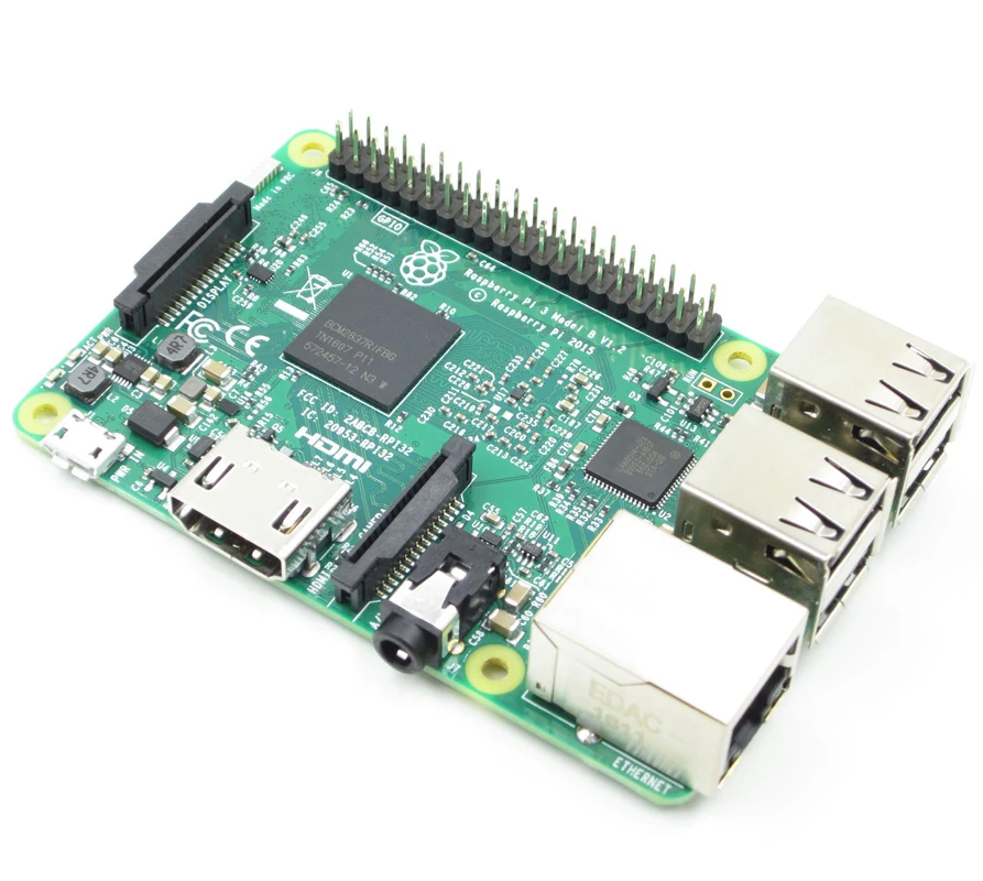 Raspberry PI 3 Model B плата 1 Гб LPDDR2 BCM2837 четырехъядерный Ras PI3 3B с WiFi и Bluetooth|raspberry pi 3|raspberry pipi