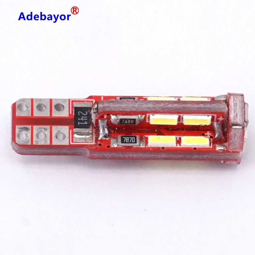 10 шт. Canbus T10 Led 5 Вт 4014 для Sumsung 19 SMD автомобильный маркер парковочная лампа Aprilia RXV RS