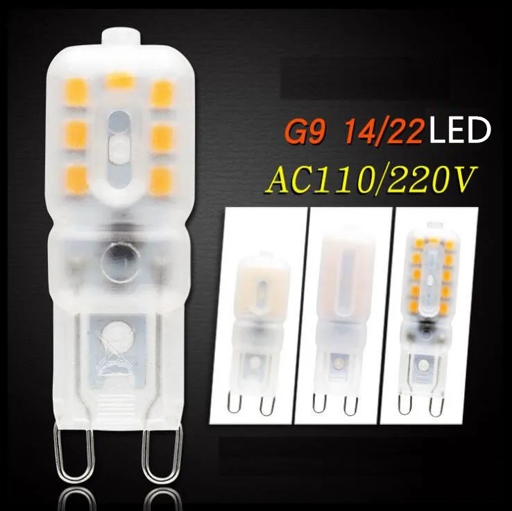 1 шт. Новый G9 COB 5 Вт 7 AC 220 В 230 в 240 лампа Светодиодная SMD 2835 сменная 30/40 галогенная