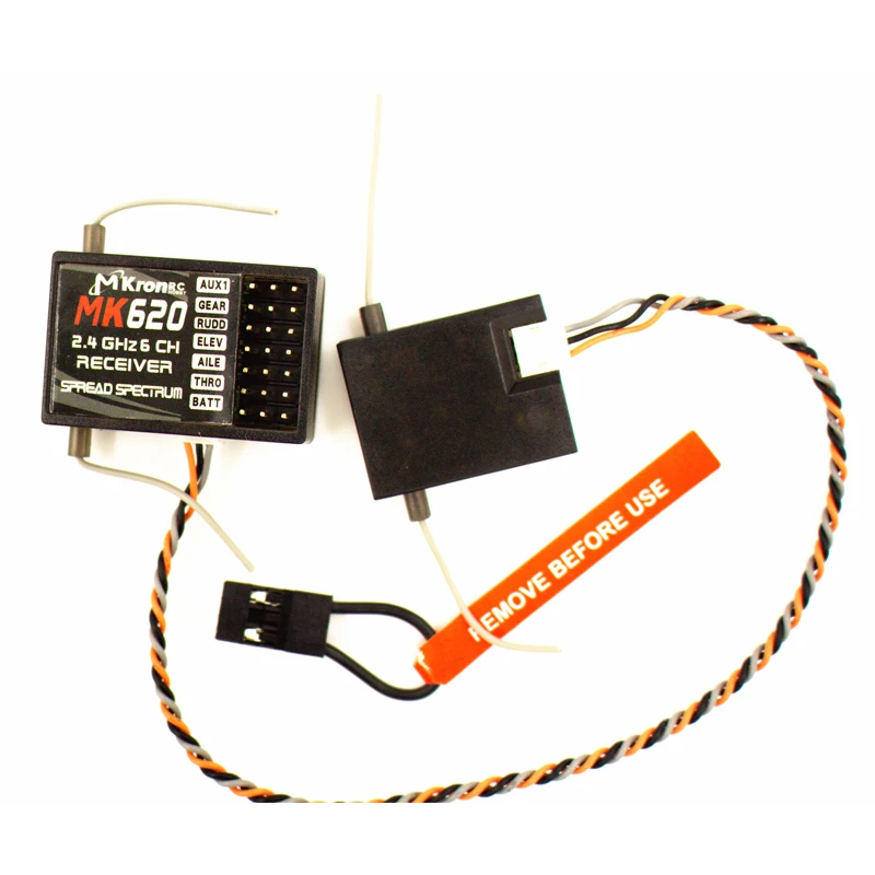 DSM MK620 2 4G 6CH DSM2 спутниковый RC приемник спутникового приемника W SPEKTRUM AR6200 DX6i DX7 DX8 DX9 JR