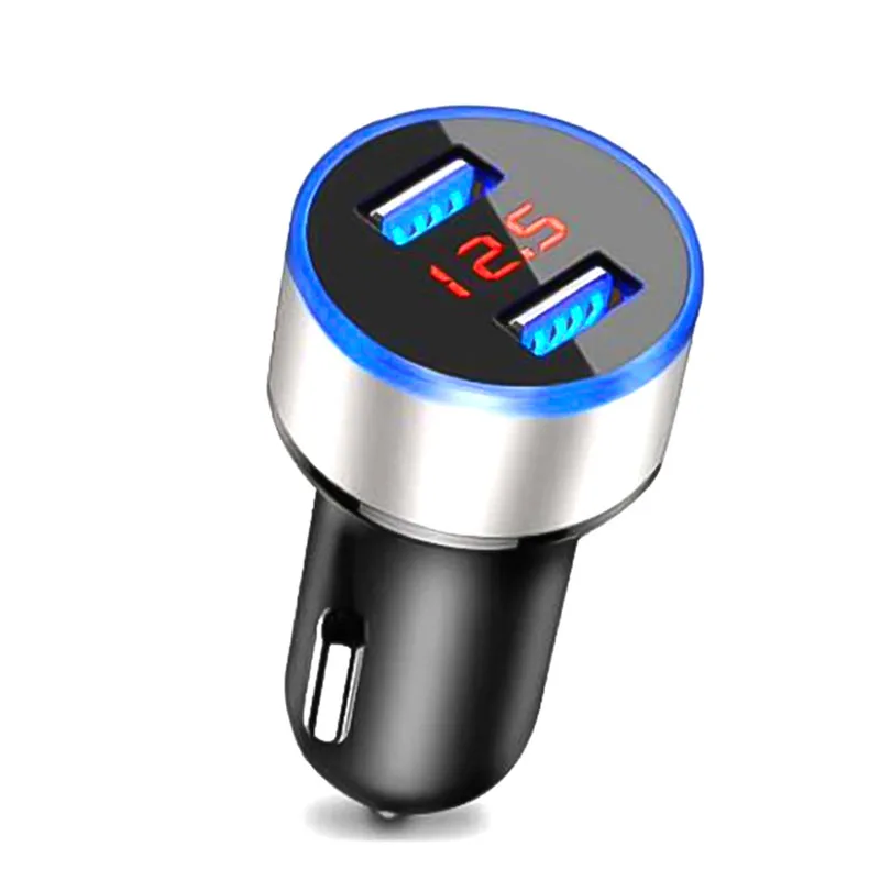 Fm-передатчик 3.1A Dual USB зарядное устройство Bluetooth Handsfree автомобильный комплект напряжение ЖК-дисплей беспроводной аудио приемник MP3 плеер - Название цвета: 3.1A Charger