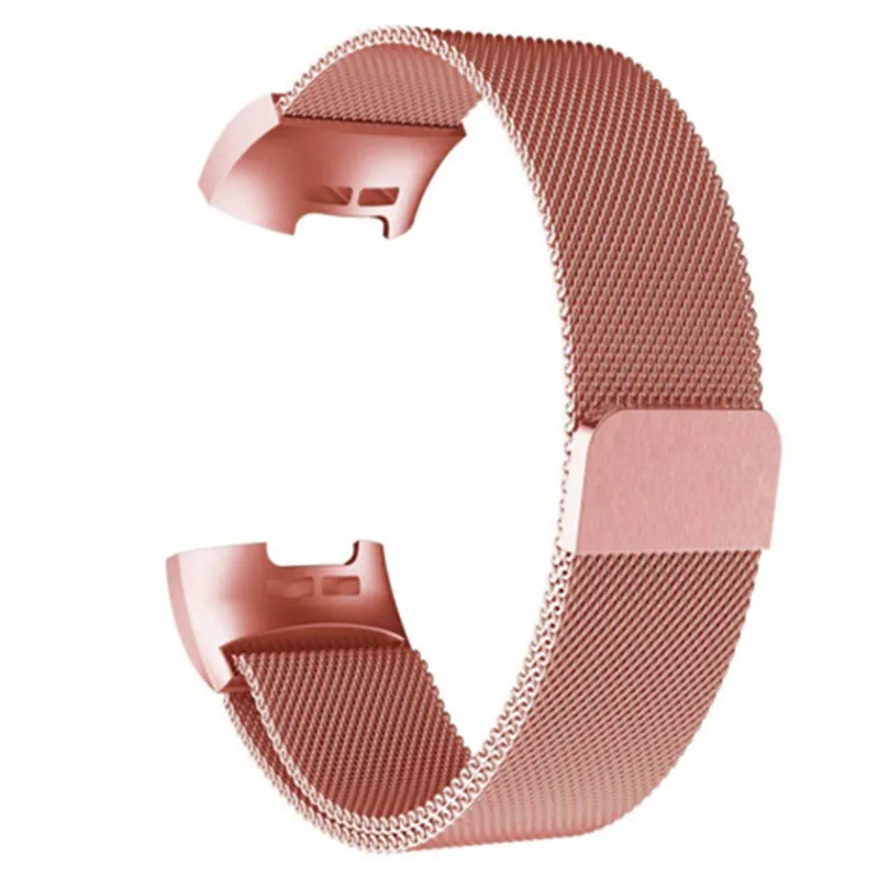 Многоцветное металлическое кольцо полоса для фитнес-браслета Charge 3 миланское