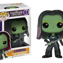 Funko POP Guardians of the Galaxy& GAMORA Фигурка декоративная модель игрушки дешевая цена без коробки