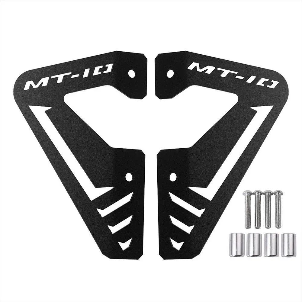 Левая и правая 2 фото боковая панель радиатора Защитная крышка для Yamaha MT FZ 10 MT10 FZ10
