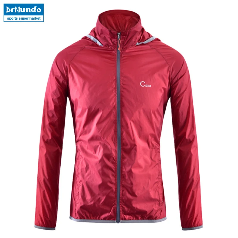 Уличная Беговая куртка от дождя Мужская ветровка для кемпинга быстросохнущая