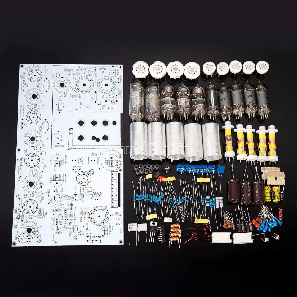 Audiophiler вакуумная трубка FM радио Винтаж HiFi аудио стерео приемник DIY Kit