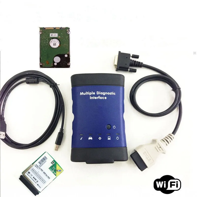 Качество A + MDI 2018 09 WIFI 2 для GM и Opel диагностический инструмент автомобиля|mdi wifi|gm mdi