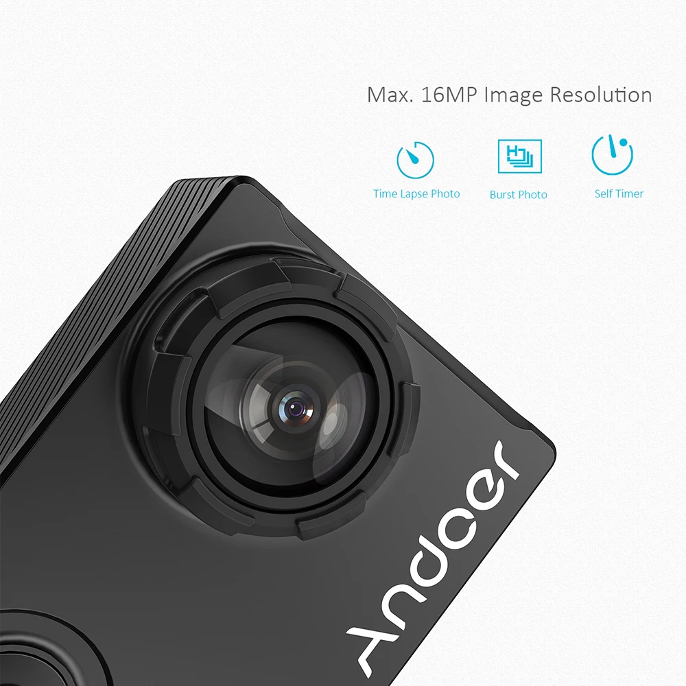 Andoer AN7000 4K Экшн-камера 1080P Full HD Wifi 12MP 2," lcd Go Sport camera Pro Adopt для Ambarella A12S75 широкоугольный объектив