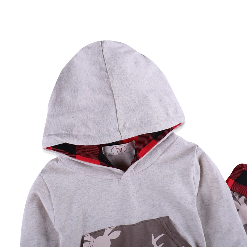 2019 Spring Autumn Baby Clothing Kids Clothes Boy Girls Tops Hoodies Pants Home Outfits 2Pcs Casual Sport Set | Детская одежда и