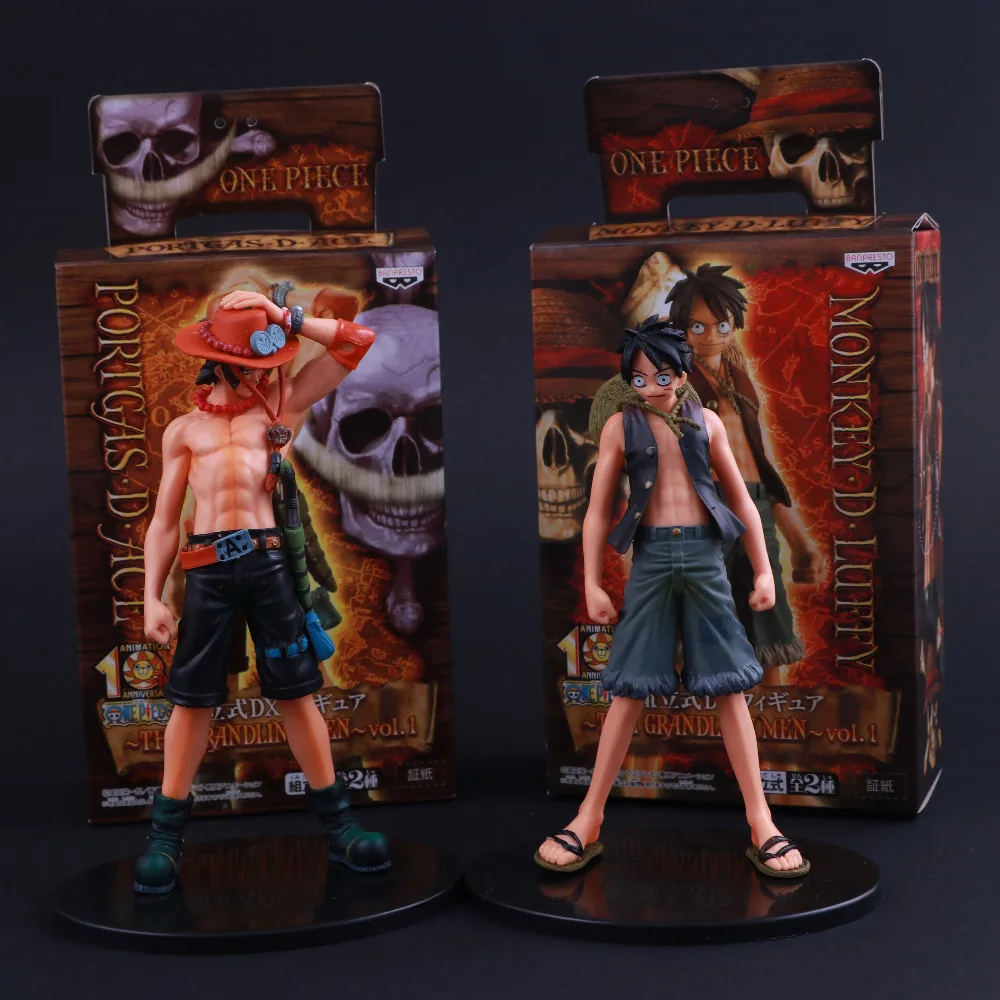 Фигурки героев мультфильма BANPRESTO The Grandline для мужчин из японского аниме One Piece Monkey D