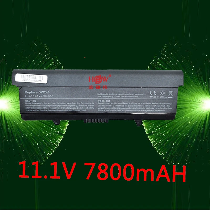 HSW 9 CELL Замена ноутбука Батарея для Dell Inspiron 1525 1526 1545 312 0625 C601H D608H GW240 XR693 M911G GP952|battery for