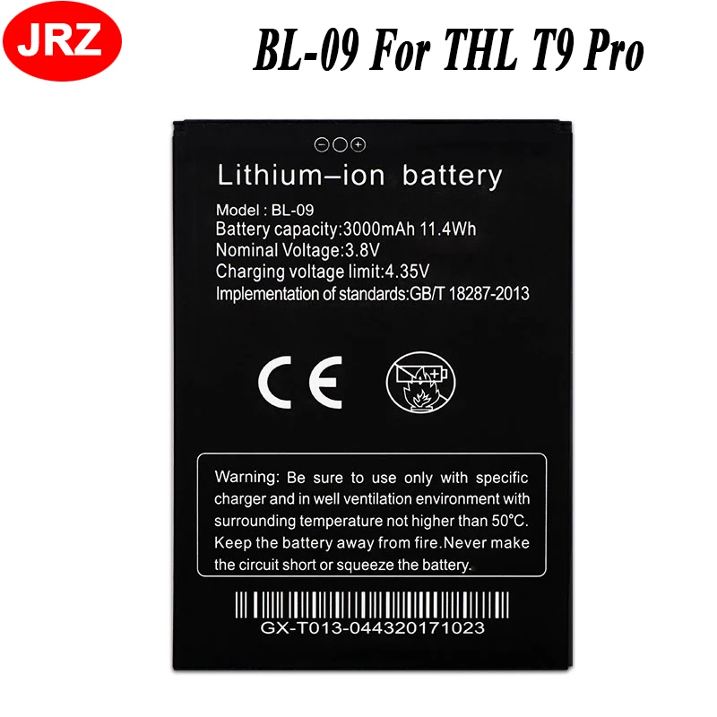 

BL-09 Battery For THL T9 T9 Pro Batterie Bateria Batterij Accumulator 3000mAh