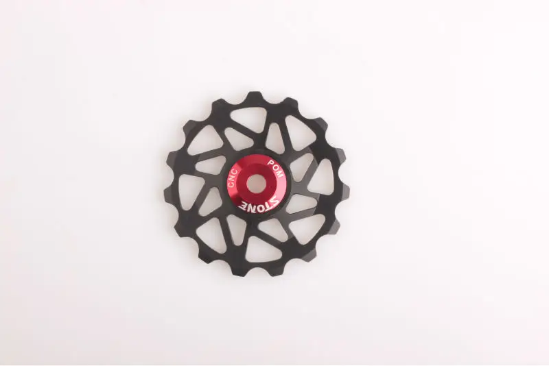 1 шт. MTB велосипед жокейное колесо задний переключатель шкив 15T CNC Смола Сделано|wheel