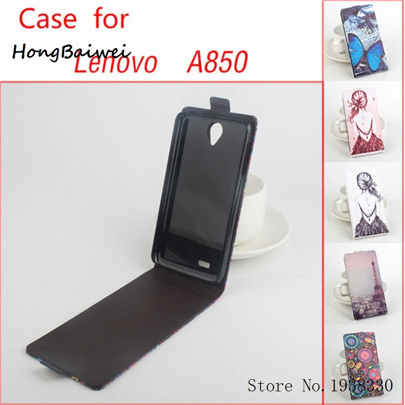 Hongbaiwei 5 стилей чехол для Lenovo A850 роскошный кошелек Стенд кожаный с держатель