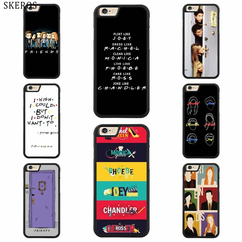 SKEROS из телесериала Друзья чехол для iPhone X XS 4 4S 5 5S 6 6s 7 8 plus плюс и |