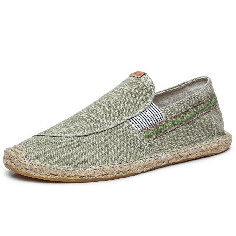 Men Breathable Casual Shoes Loafers Soft Comfortable Outdoor Flat Canvas | Обувь