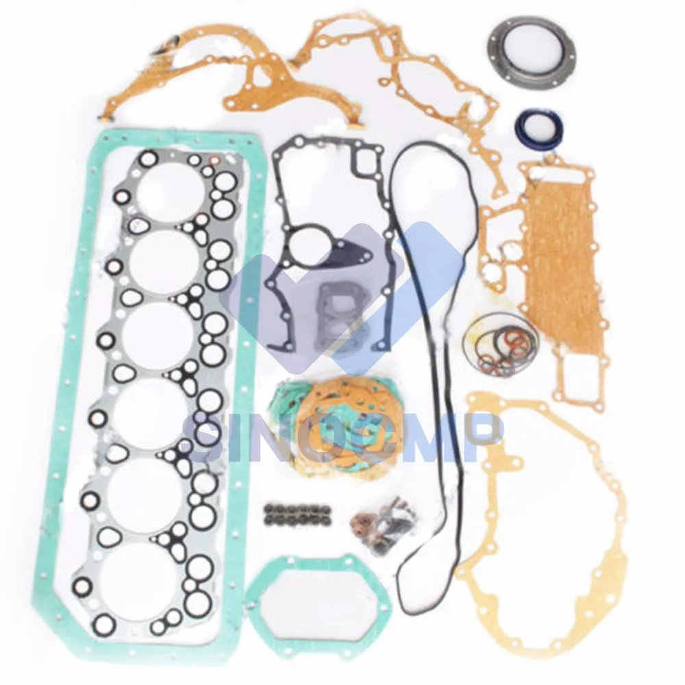 6D34 6D34T Комплект прокладок двигателя для Kato HD820 2 HD700VII Kobelco SK230 8E SK200 5